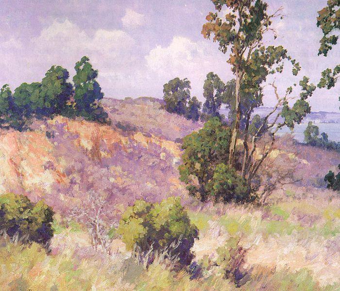 Maurice Braun Point Loma Hillside oil painting image
